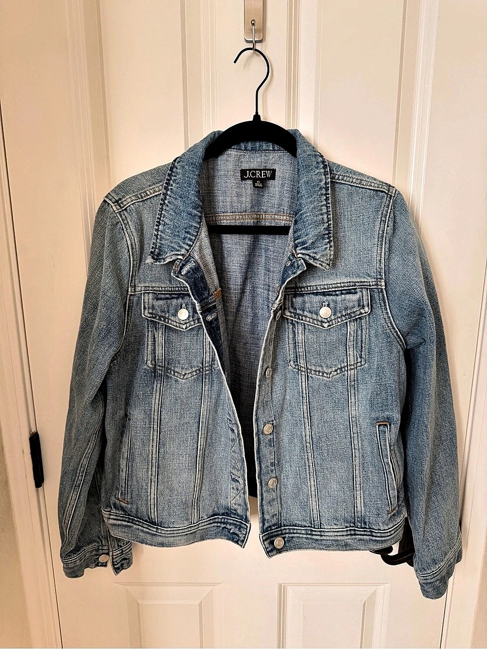 J.Crew Classic Denim Jacket Blue XL